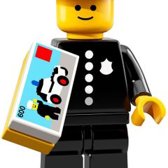 LEGO Minifigures Series 18 - Rare Classic Police Officer 1978 (71021)