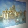 Large Oil Painting of Venice Image 2