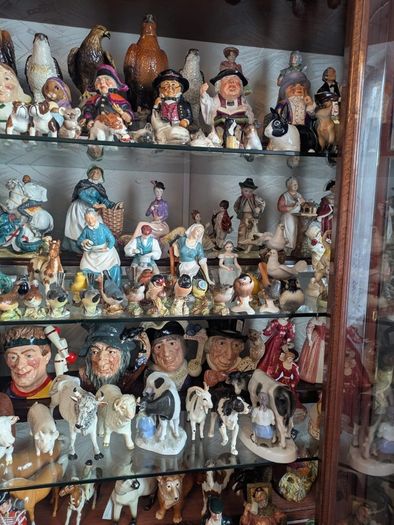 Beswick and royal doulton figures.