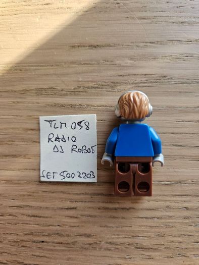lego tlm058 radio dj robot, set 5002203