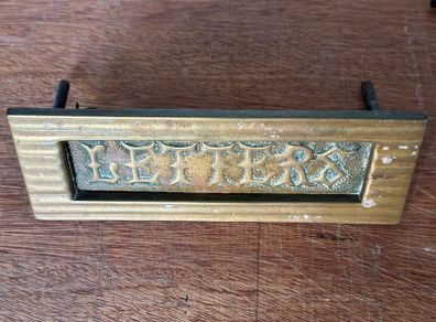 Antique letter plate
