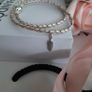 New genuine pandora leather bracelet and genuine pandora feather charm Image 4