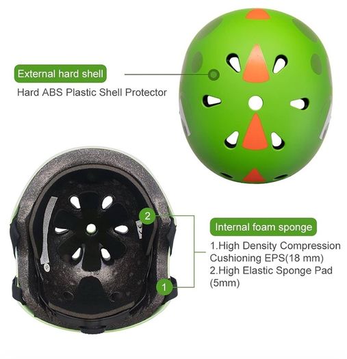Kids Cycling/Scooting/Skater Helmet (2-5 yrs)