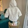 Baby Girls Cream Jacket with Hood from Primark Age 3-6 months / EU 62-68cm Image 6