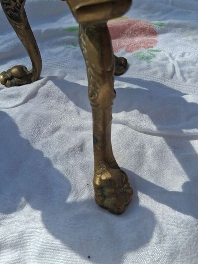 Napolean 111 Heavy Brass Andirons (4kgs)