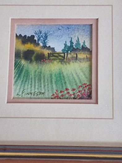 Small framed Watercolours by Elizabeth Finnegan
