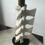 1 Bone Spooky Witch Halloween candle stick holders decoration Image 5