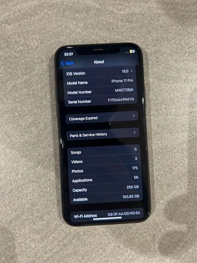 iPhone 11 Pro 256 GB