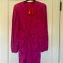 Hugo Boss pink midi dress, brand new with tags. Image 6