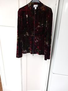 Joseph Ribkoff Zipped Front Top UK 16