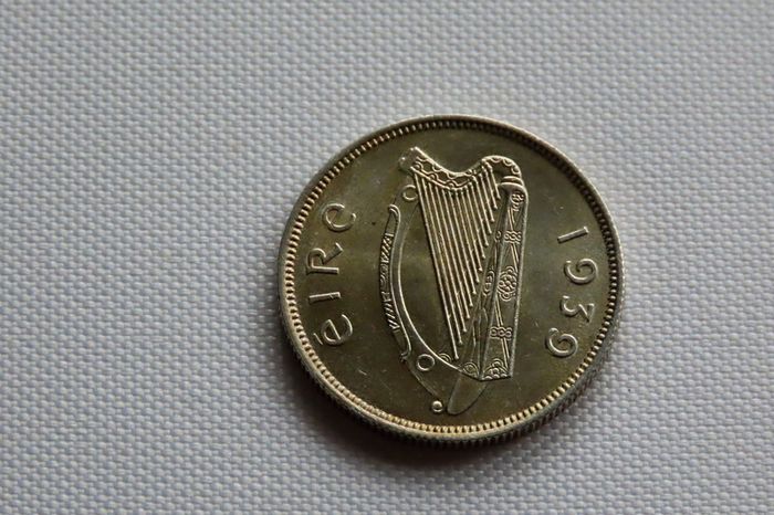 Ireland 1939 Silver Florin Two Shillings
