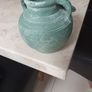 Decorative Ceramic Vase With 3 D Flower Pattern. Image 3