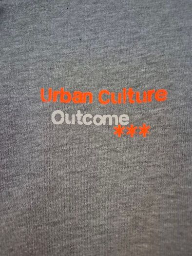 Grey hoodie size L
