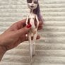 Monster High Doll Spectra Vondergeist Dot Dead Gorgeous Glue Dirty Hair Used Please see photos Image 2