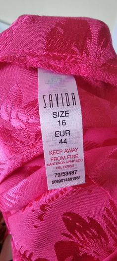 Pink Satin jacquard suit