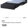 One-Seat Sofa Bed with 2 sets of loose covers Image 8