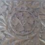 a antique carved wooden box Image 3