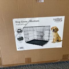 medium dog crate / cage as new