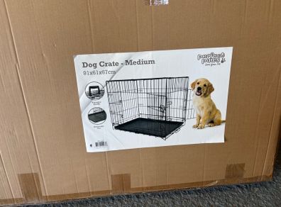 medium dog crate / cage as new
