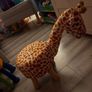 Children giraffe stool Image 2