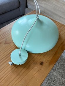 Dar Lighting Mint Green Pendant Ceiling Light