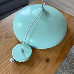 Dar Lighting Mint Green Pendant Ceiling Light