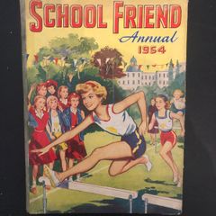 Vintage Book School Friend Annual 1954