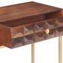 Console Table 122x36x75 cm Solid Mango Wood Image 6