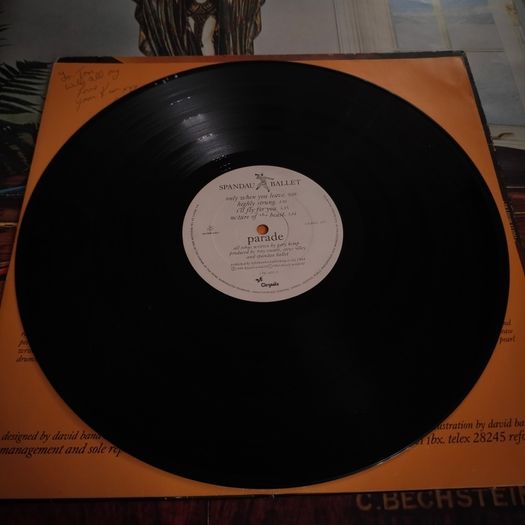 Spandau Ballet - Parade Irish pressing