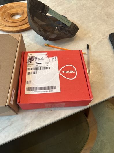 Virgin router and 360 box