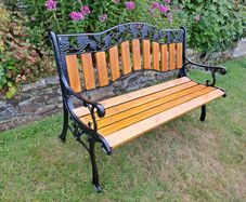 Cast iron Garden Bench
