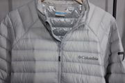 Columbia Titanium Alpha Trail 800 Down Jacket  Light Grey  Large
