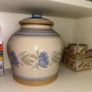 Nicholas Mosse Blue Peony Cookie Jar Image 2