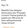 beautiful new designer jeans Image 2
