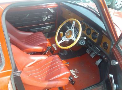 Rokee Mini Clubman GT Wooden Veneer Dash kit BRAND NEW OLD STOCK