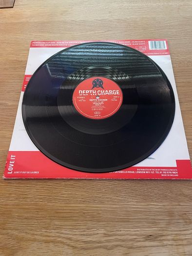Depth Charge - Depth Charge Mixes - 12" Vinyl Single - 1989 Vinyl Solution Records