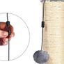 Medium Cat Scratching Post - 16 x 16 x 32 Inches, Grey (FREE POSTAGE) Image 2