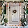 52Feet/16M Christmas Garland Decorations - Non-Lit Soft Green Holiday Decor for Outdoor or Indoor Use - Home Garden Artificial Greenery or Wedding Party,Stairs Image 4