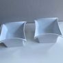 Pair of  white newbridge home dishes Image 7