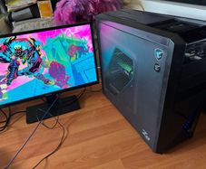Custom i7 game pc + monitor