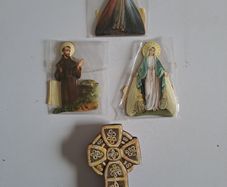 Religious Magnet and Celtic Cross Bundle