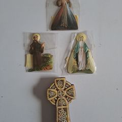 Religious Magnet and Celtic Cross Bundle