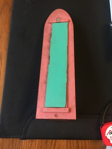 Candle holder (14 inches high).