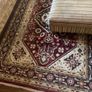 3 seater matching footstool and rug Image 4