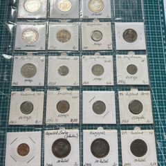 Mixed Coin Lot   Vintage Soviet USSR 1930s to 1980s & Modern Russian Bimetallic