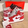Jordan 1 retro high OG Varsity Red UK 9 Image 5