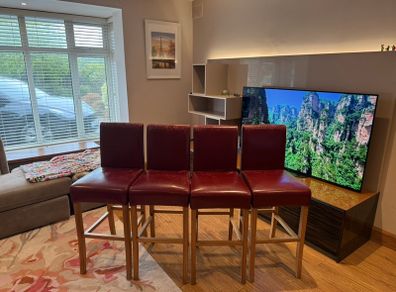 Set of 4 High Bar Stools