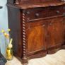 Victorian Renaissance Revival Mahogany Secretaire Bookcase Image 5