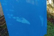 Blue Knitted Blanket