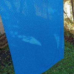 Blue Knitted Blanket